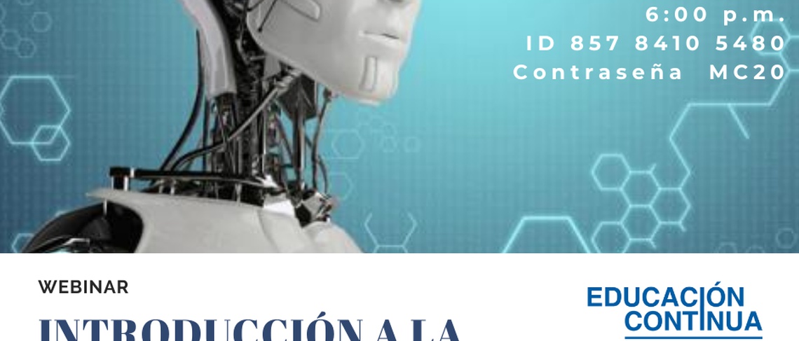 Webinar Introducción a la inteligencia artificial aplicada.